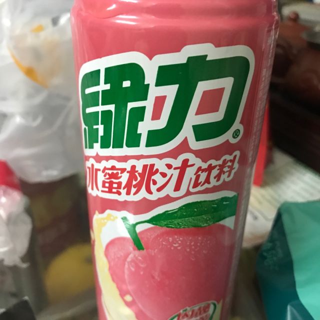 绿力水蜜桃汁490ml1瓶台湾进口果汁饮料