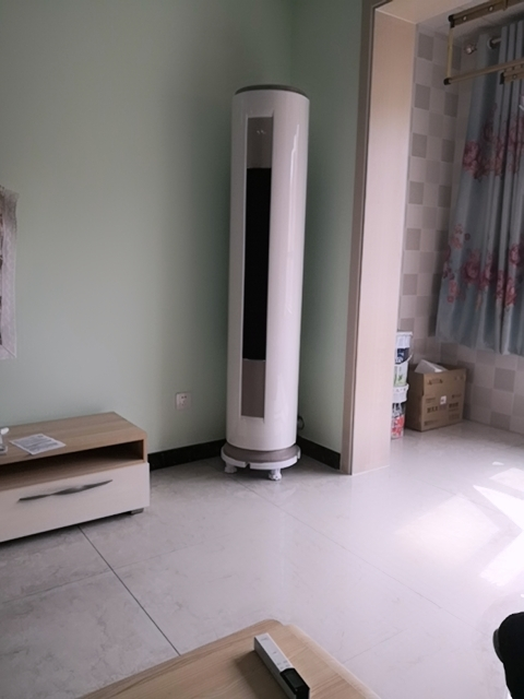 美的(midea)大2匹 智行柜机 定速 冷暖静音 圆柱家用客厅立式空调kfr