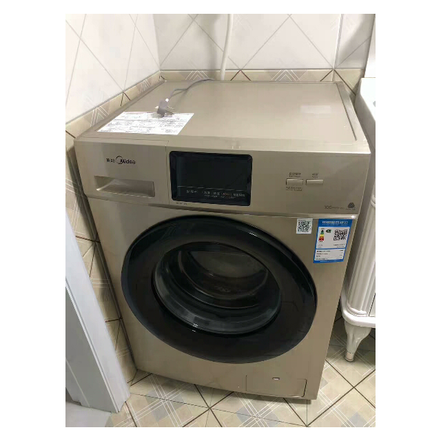 美的(midea)mg100v31dg5 10公斤全自动变频滚筒洗脱一体洗衣机 bldc