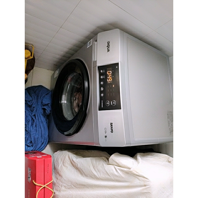 三洋帝度(sanyo) wf100bis565s 10公斤全自动洗脱一体变频滚筒洗衣机
