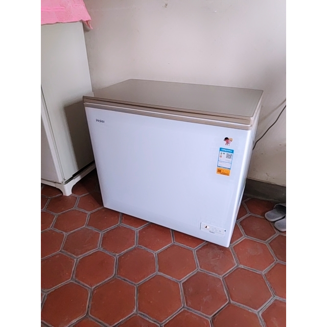 海尔(haier)bc/bd-203he 146升家用冰柜 冷藏冷冻转换柜 顶开门小型