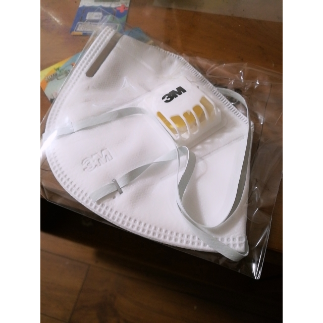 3m防雾霾口罩9502v头带式25只盒pm25防尘kn95级防流感防工业粉尘男女