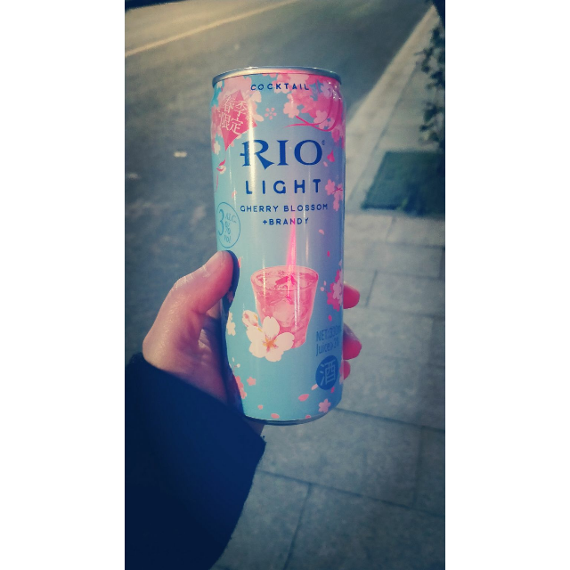 锐澳rio洋酒鸡尾酒预调酒樱花白兰地风味330ml