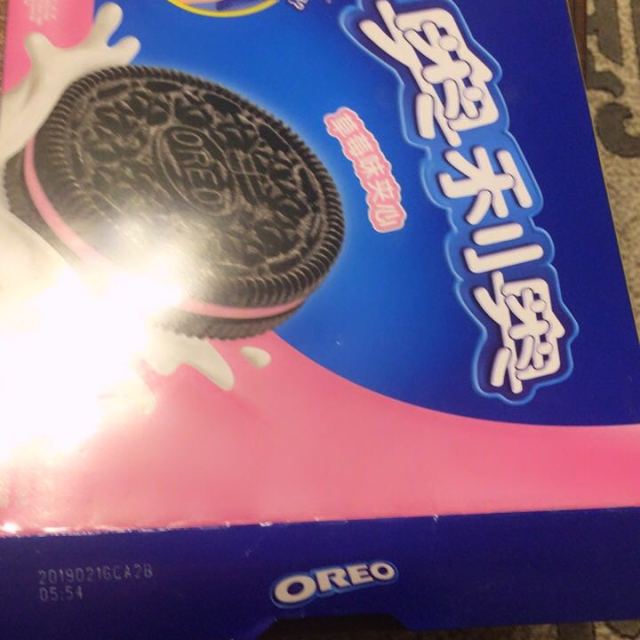 奥利奥oreo夹心饼干零食草莓味466g家庭装
