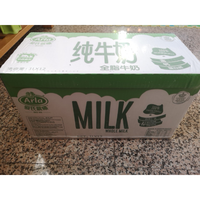 > arla爱氏晨曦 全脂纯牛奶1l*12盒整箱 德国进口商品评价 > 牛奶的