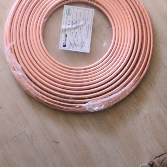 帮客材配海亮家用空调铜管Ф95206mm410a铜管一盘起售一箱5盘送货上门