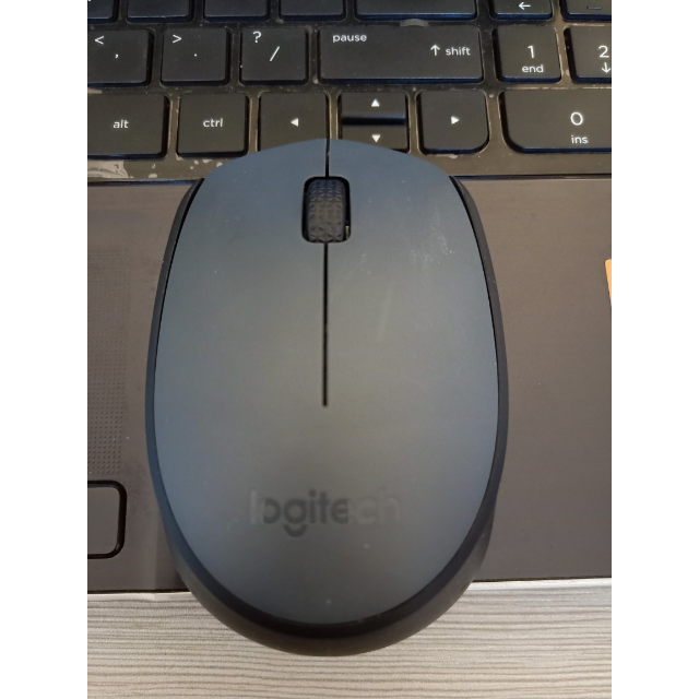 罗技logitechm170无线鼠标光电鼠标笔记本台式机电脑便携商务家用办公