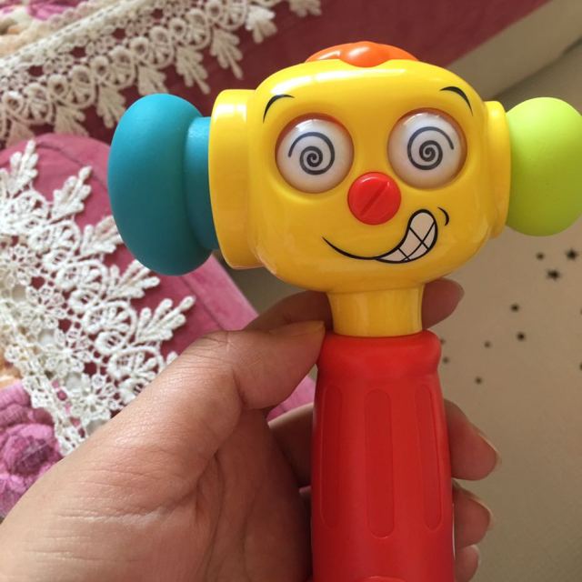 汇乐玩具huiletoys逗乐变幻锤767宝宝打地鼠敲打玩具音乐大号