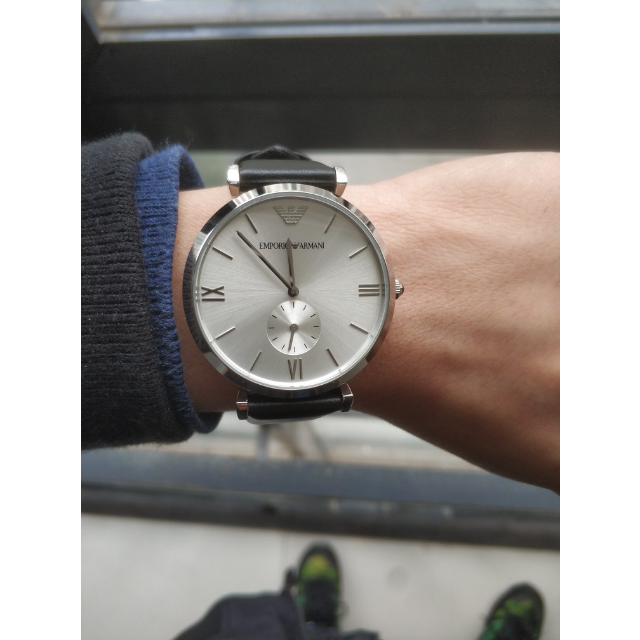 阿玛尼emporioarmani手表欧美品牌商务时尚男士石英表ar1674