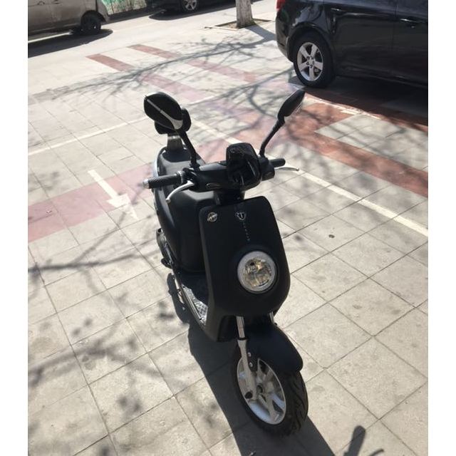 台铃新款gm6电动车两轮成人代步车电动车60v电瓶车电动电瓶车黑色