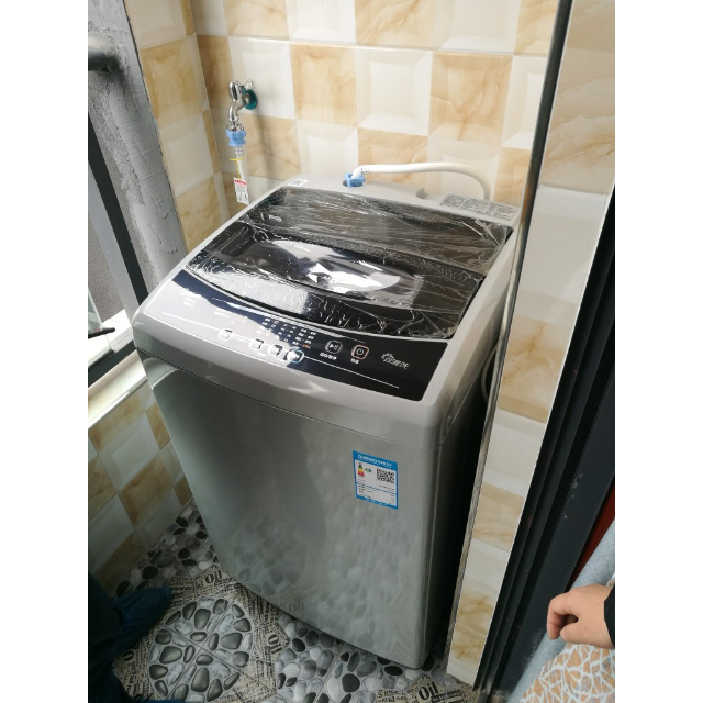 美的(midea)mb80v31 8公斤全自动波轮洗脱一体洗衣机 家用智利灰 免