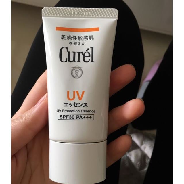 防晒也清爽珂润uv防晒精华spf3050g乳液防晒霜