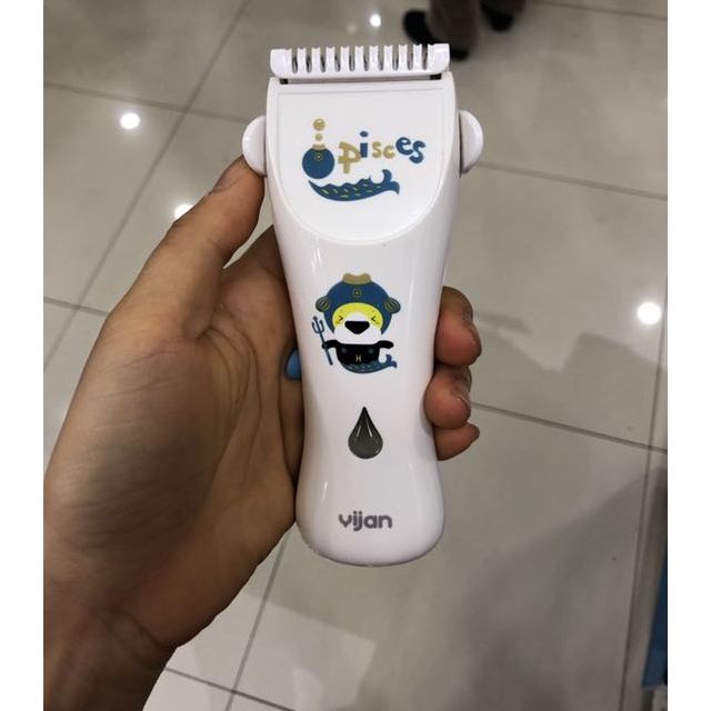 新生儿静音防水电推剪 充电式婴儿理发器 星座定制款hk668 巨蟹座高清