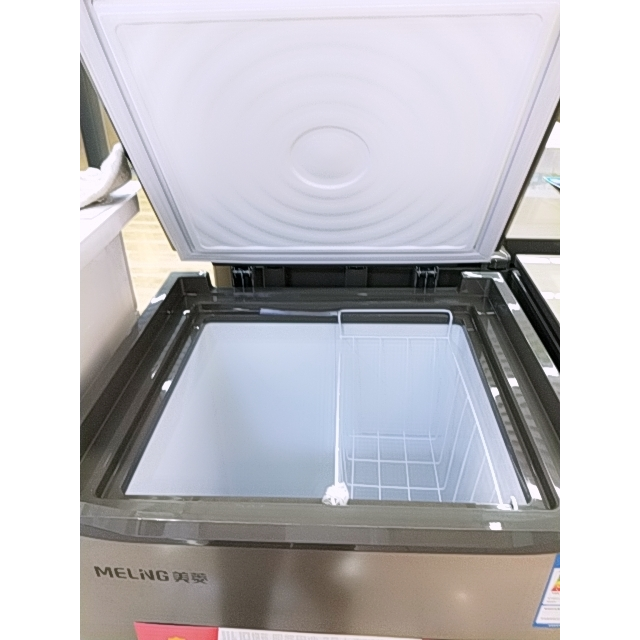 美菱(meling)bc/bd-106dtb 106升单温冷藏冷冻转换冰柜 超薄门体 pcm