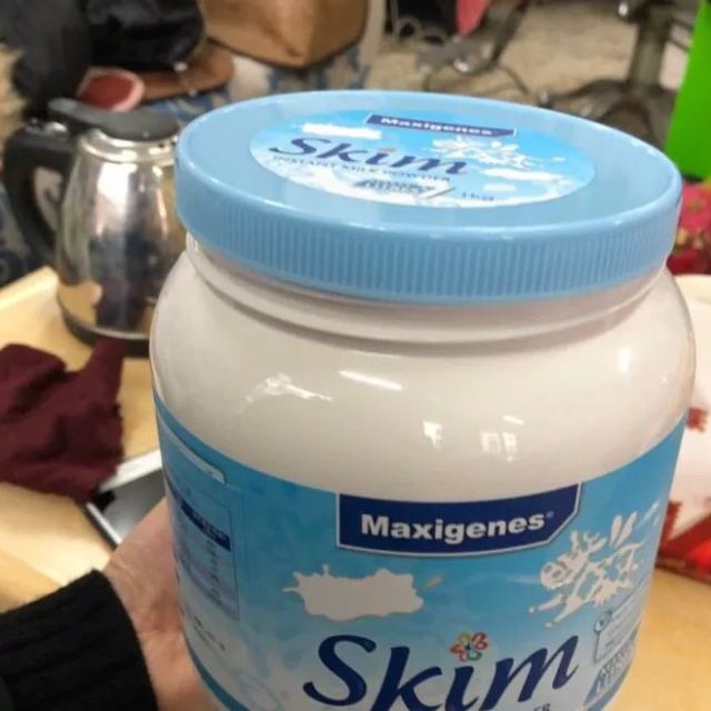 【营养不胖人】美可卓(maxigenes)脱脂高钙成人奶粉 1kg/罐 1000g