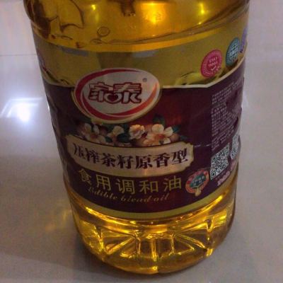 【2件5折】家泰粮油 茶籽油非转基因压榨茶籽原香食用调和油5L晒单图