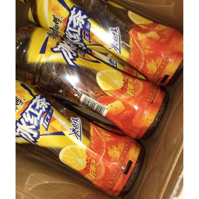 康师傅冰红茶柠檬味500ml15瓶箱装茶饮料新老包装随机发货