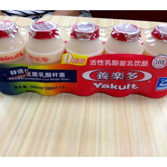 养乐多活性乳酸菌乳饮品100ml5