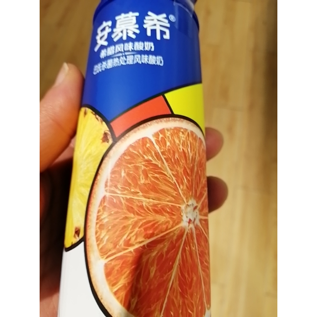 伊利安慕希高端暢飲型橙鳳梨風味酸奶230g