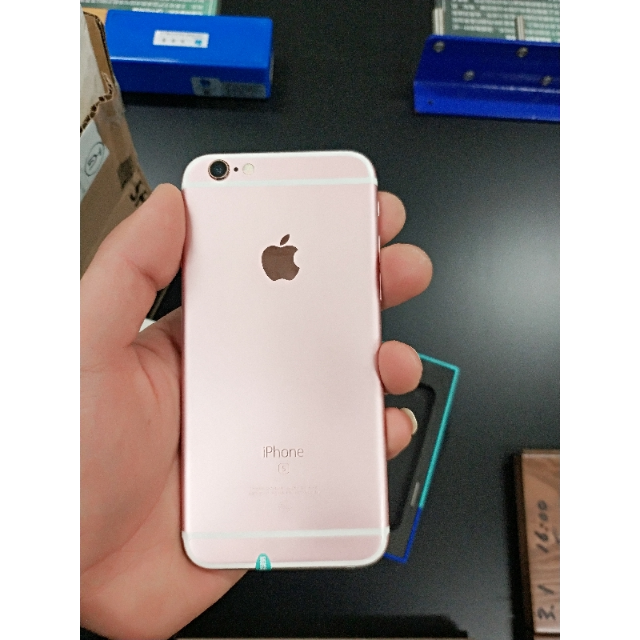 > 【苏宁二手9新】苹果/apple iphone 6s 64g 玫瑰金 国行正品 全网通