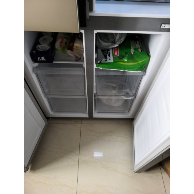 海信(hisense)bcd-416wmk1dpt 国民十字对开门冰箱 矢量变频风冷无霜