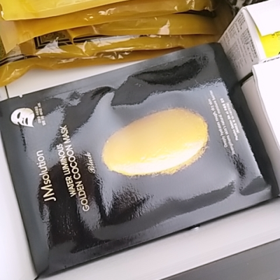 韩国jmsolution玻尿酸jm面膜蜂蜜黄金蚕丝蛋白精华水光面膜贴男女