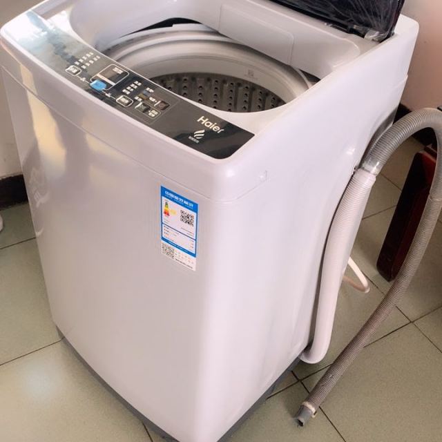 haier海尔eb80m39th8公斤大容量波轮全自动家用小型洗衣机