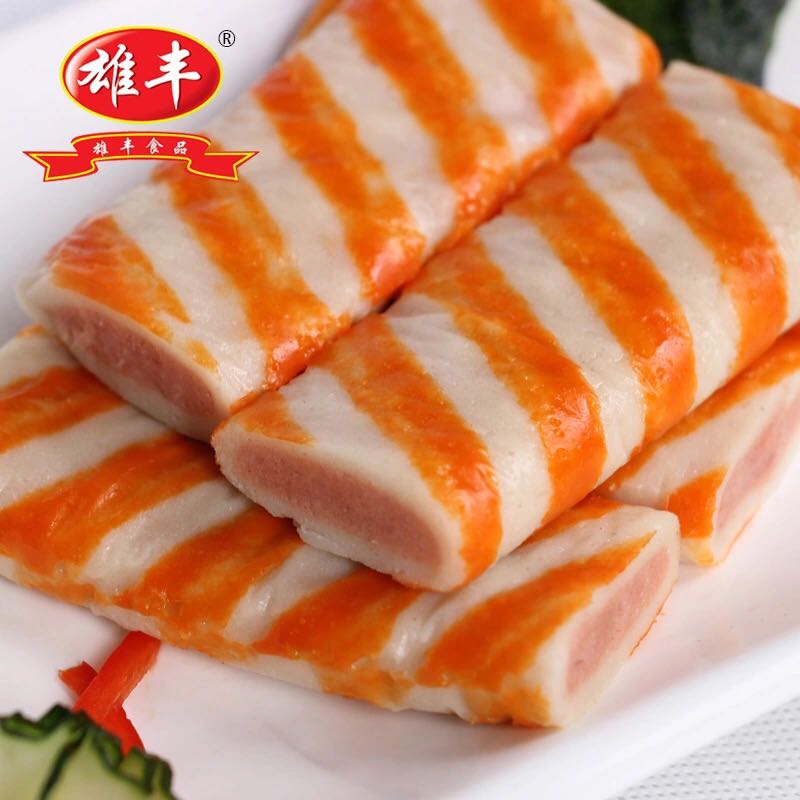 雄丰夹心仿蟹排 蟹棒包心蟹排500g火锅煎炸烧烤关东煮食材晒单图