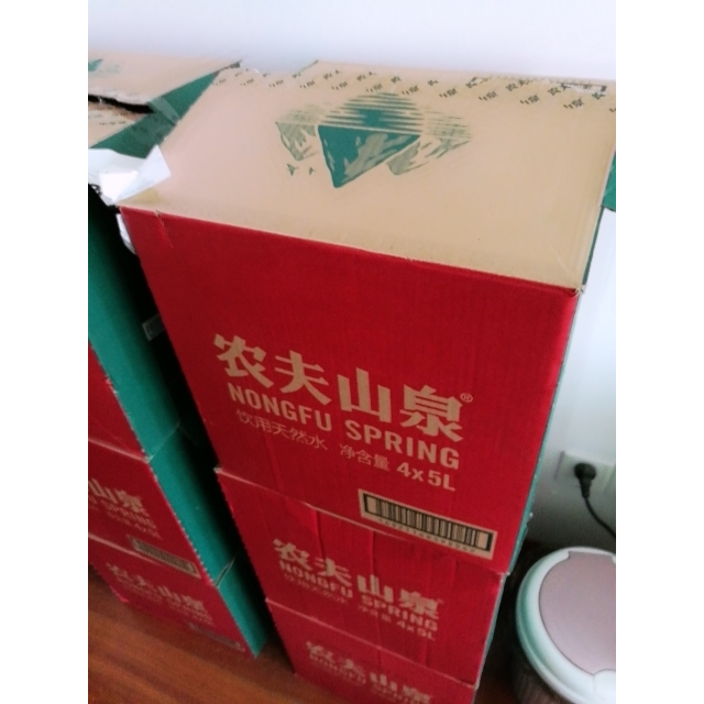 農夫山泉天然飲用水5l4整箱裝