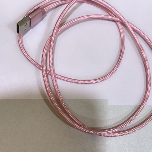 洛克(rock)苹果数据线 金属编织手机充电器线 支持iphonexs/max/xr/x