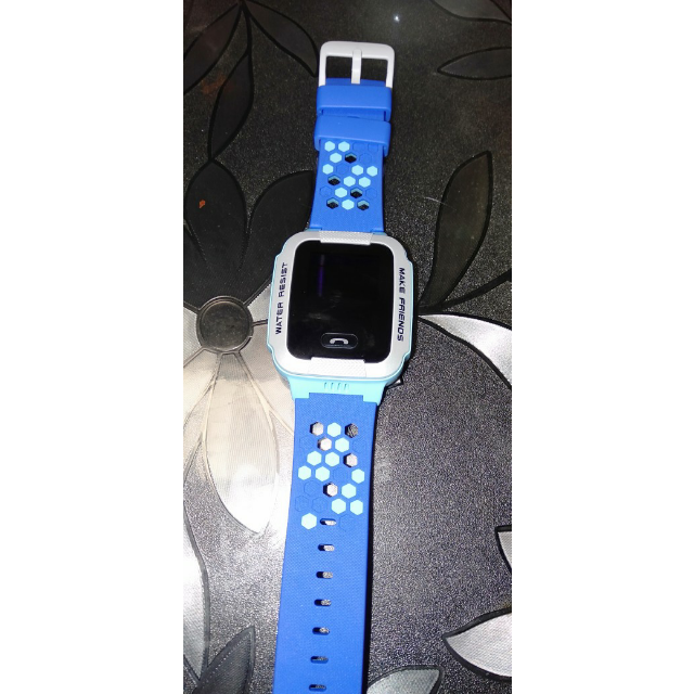 小天才电话手表y01a 浅蓝儿童智能手表安全防护学生定位手机儿童电话