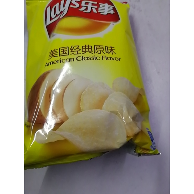 乐事美国经典原味75克袋装薯片
