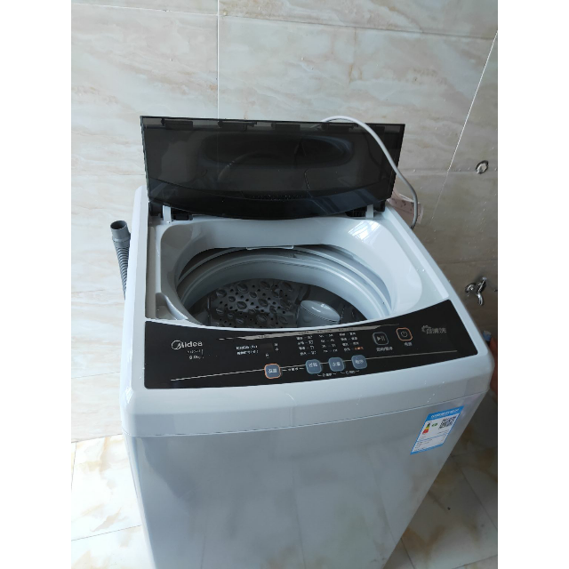 美的(midea)mb80v31 8公斤全自动波轮洗脱一体洗衣机 非变频 家用智利