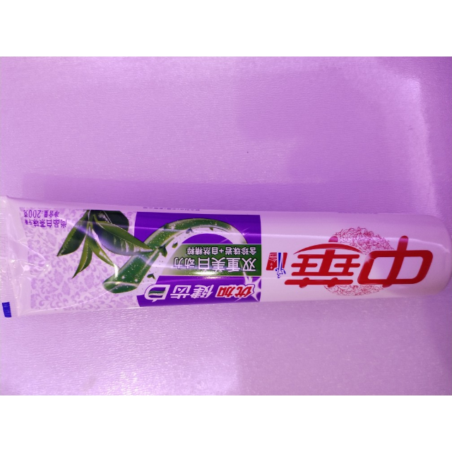中华zhonghua优加健齿白牙膏尚品白茶200g联合利华