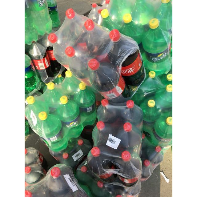 雪碧清爽柠檬味汽水2l6箱装