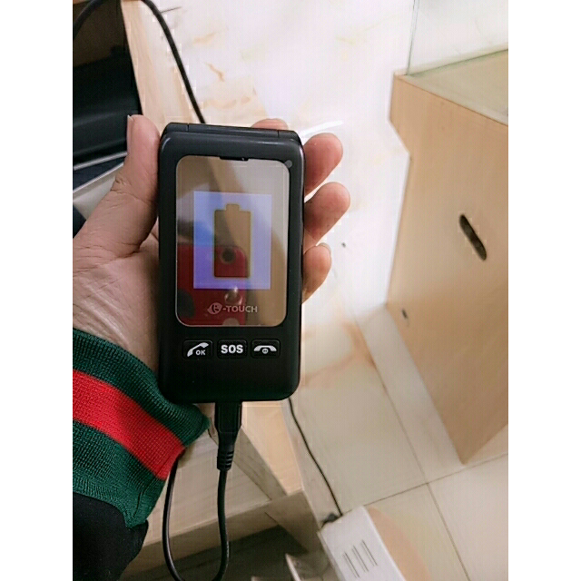 k-touch/天语 t9 黑色 老年机双屏翻盖手机大屏大字大声移动联通老人