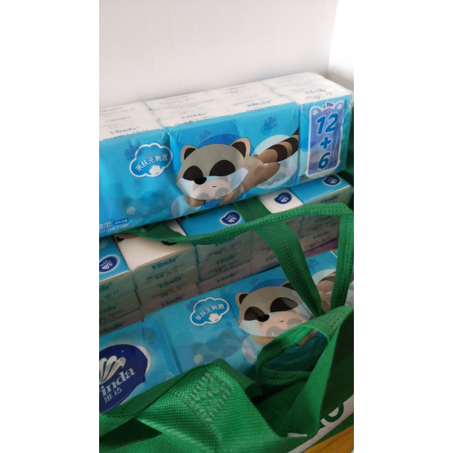 维达vinda手帕纸3层72包自然无香便携式无印花卫生纸面巾纸餐巾纸巾