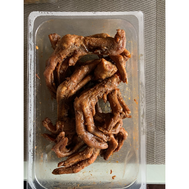 周黑鸭锁鲜卤鸭掌245gx2盒特产休闲卤味肉类零食肉脯小吃