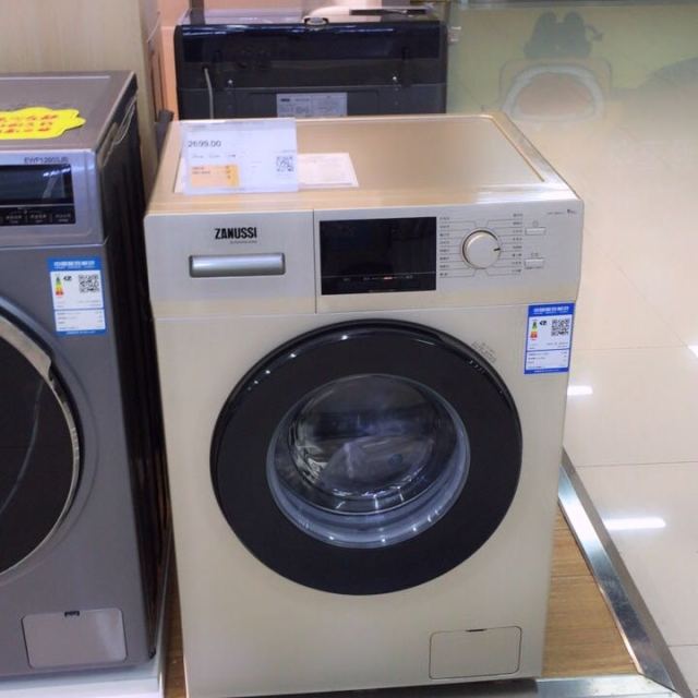 zanussi zwf12902lg 9公斤bldc变频全自动家用一级能效节能大容量滚筒