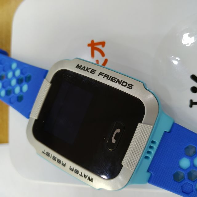 小天才电话手表y01a 浅蓝儿童智能手表安全防护学生定位手机儿童电话