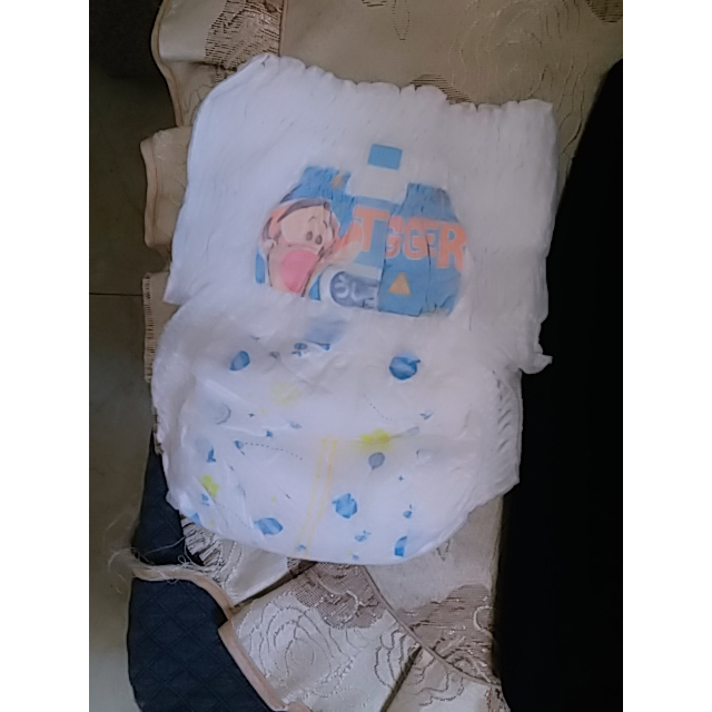 尤妮佳 moony 大号拉拉裤 l号l44片 男 (9kg-14kg)纸尿裤一直用这个