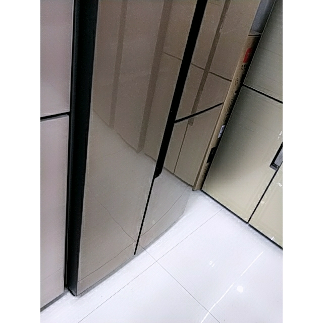 扎努西伊莱克斯冰箱zse4082yga408升t型多门冰箱风冷变频电脑控温二级