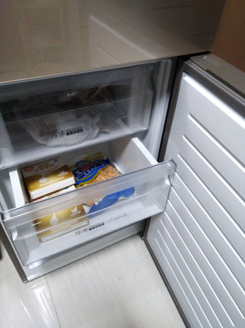 海尔(haier)bcd-269wdgb 269升 双门冰箱 电脑控温 风冷无霜 两门家用