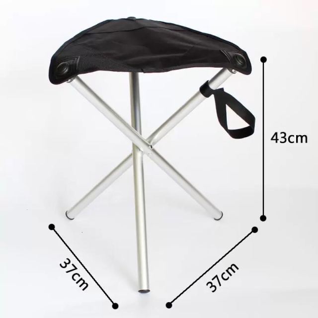 户外钓鱼折叠椅便携式小凳子超轻便携 铝合金三角钓鱼椅钓凳加厚椅子