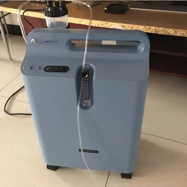 5l 医疗级美国原装进口 家用老人静音高氧浓度5升吸氧机高清大图|实物
