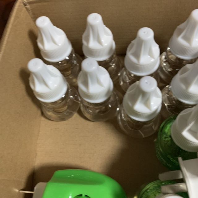 彩虹rainbow电蚊香液套装灭蚊液12瓶液2个电蚊香器无味360夜母婴可用