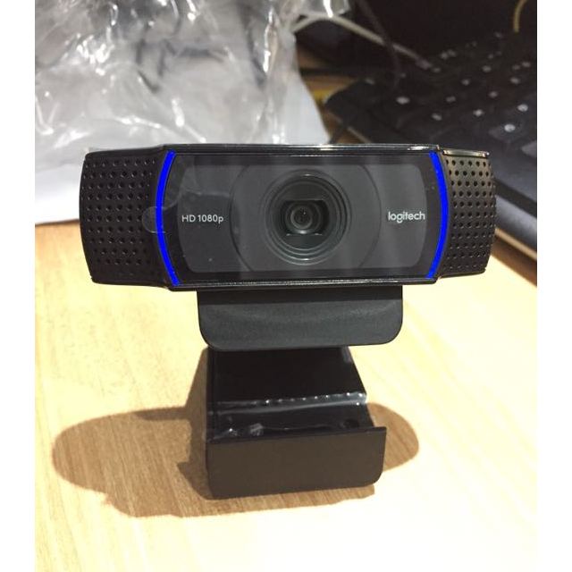 > logitech/罗技c920 高清摄像头 网络主播 美颜直播 免驱电脑摄像头