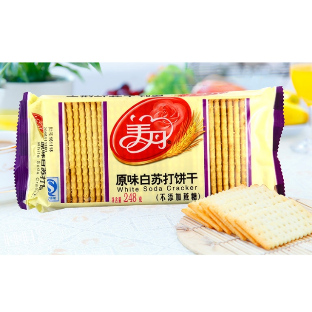 美丹苏打饼干1000g无蔗糖原味礼盒