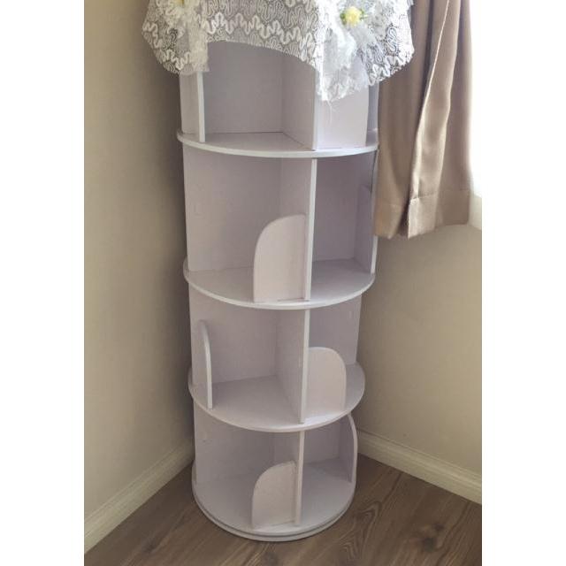 常恩fyxzsj圆形旋转书架四层圆形46宽度