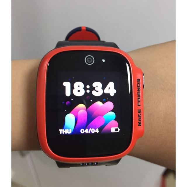 小天才儿童电话手表xtc z2s 海棠红 智能防水视频通话4g定位
